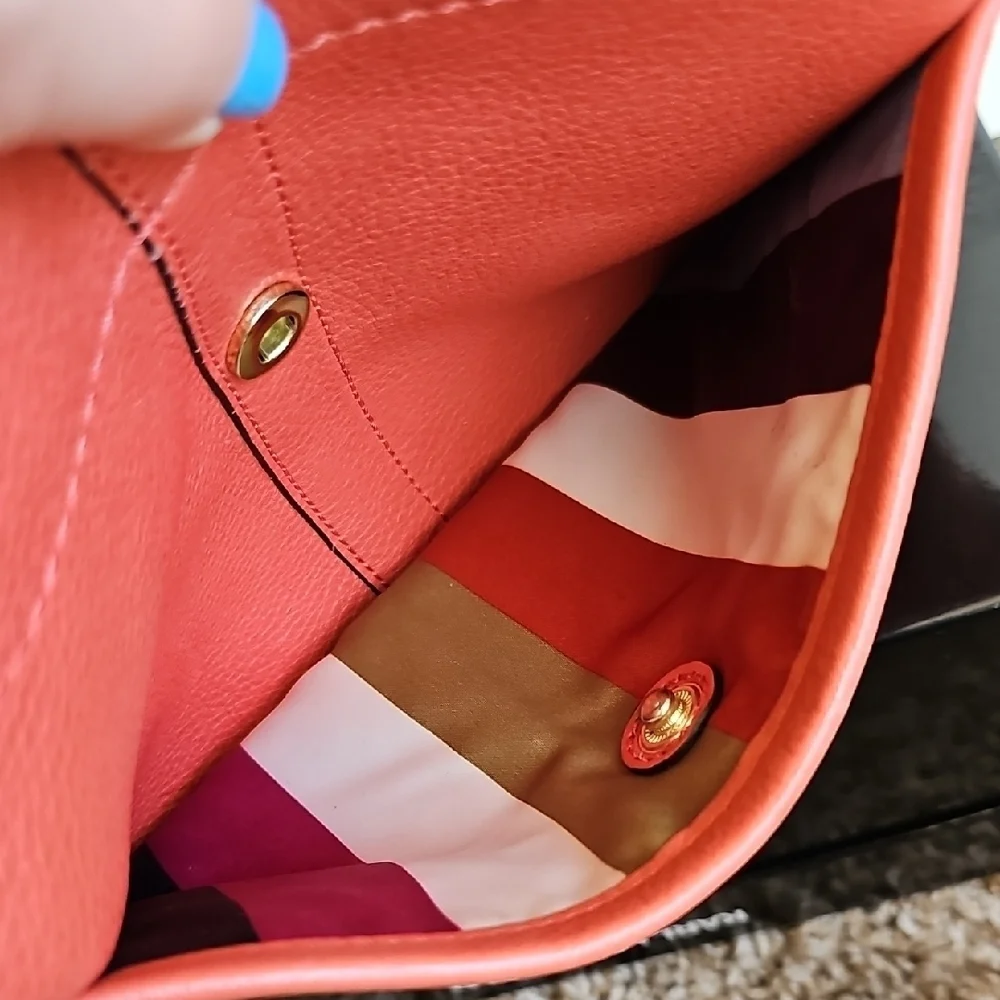 Coach Legacy Lining Ergo Coral 2007 Shoulder Bag EUC